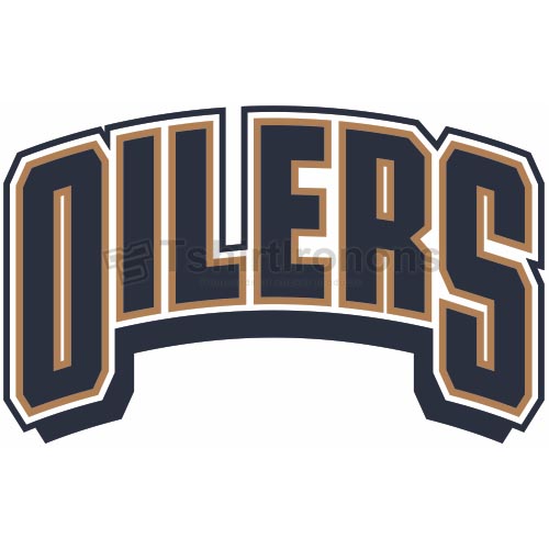 Edmonton Oilers T-shirts Iron On Transfers N147 - Click Image to Close